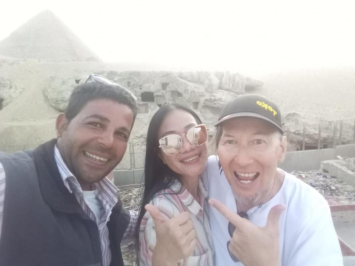 Toman Pyramids Hotel Kafret el-Gabal Exteriér fotografie