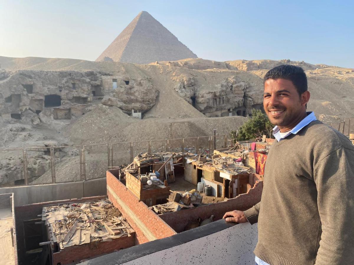 Toman Pyramids Hotel Kafret el-Gabal Exteriér fotografie
